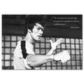 Bruce Lee Motivational Poster ‚Äî Inspirational Quote Wall Art Print | Martial Arts Legend