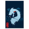 Princess Mononoke Poster ‚Äî Exclusive Art Print | Studio Ghibli Wall Art