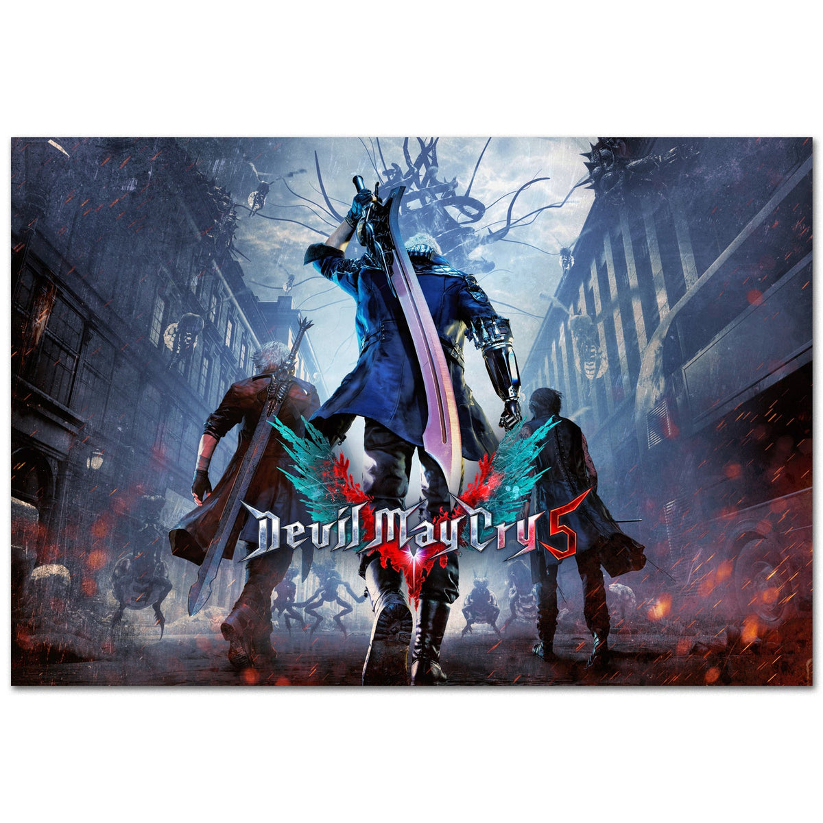 Devil May Cry 5 Poster ‚Äî Art Print | Capcom DMC Wall Art