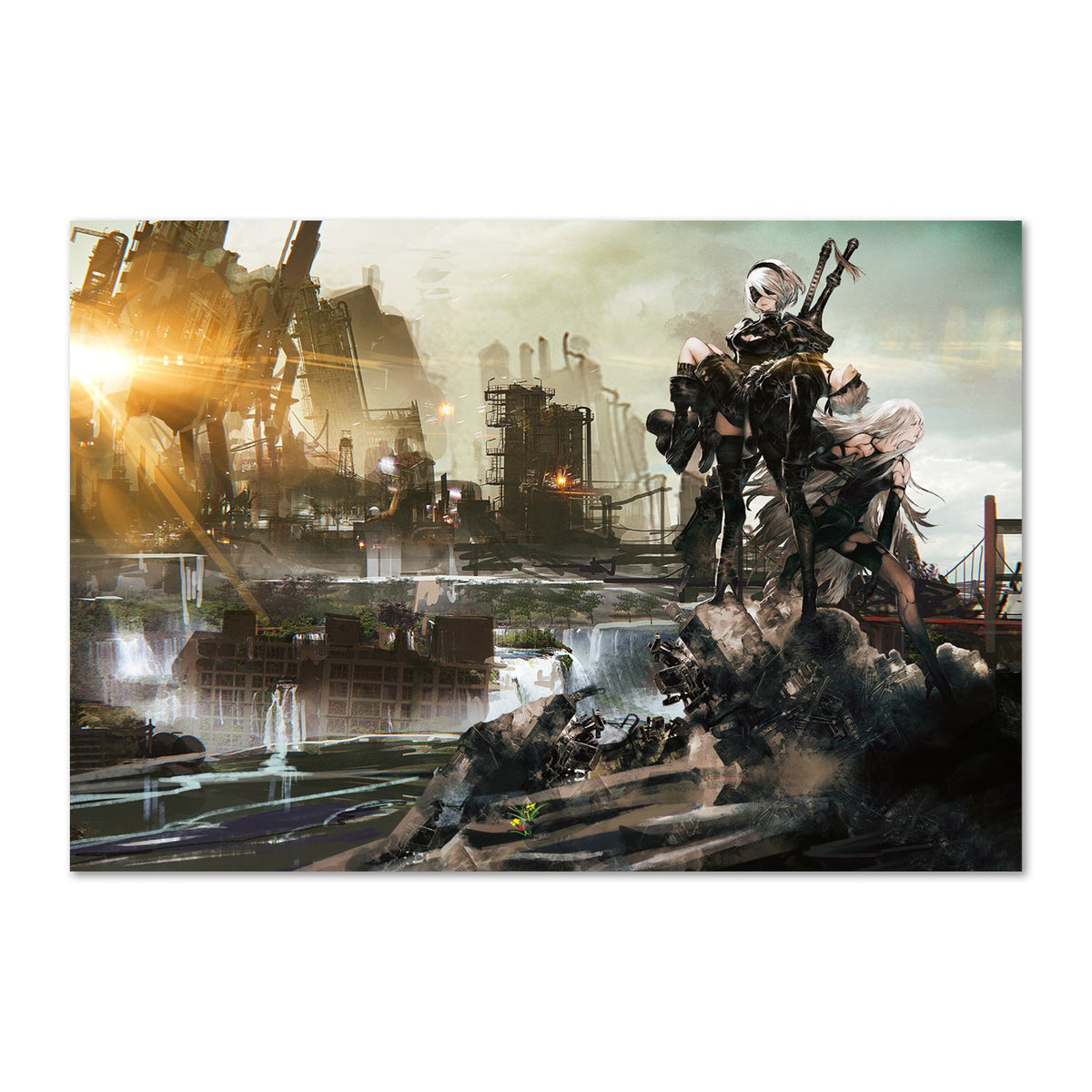 Nier Automata Poster ‚Äî Exclusive Design Print 01 | Square Enix Gaming Wall Art