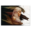 Game of Thrones Poster - Daenerys Targaryen Art