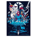 Princess Mononoke Poster ‚Äî Studio Ghibli Exclusive Collage Art Print | Hayao Miyazaki Wall Art