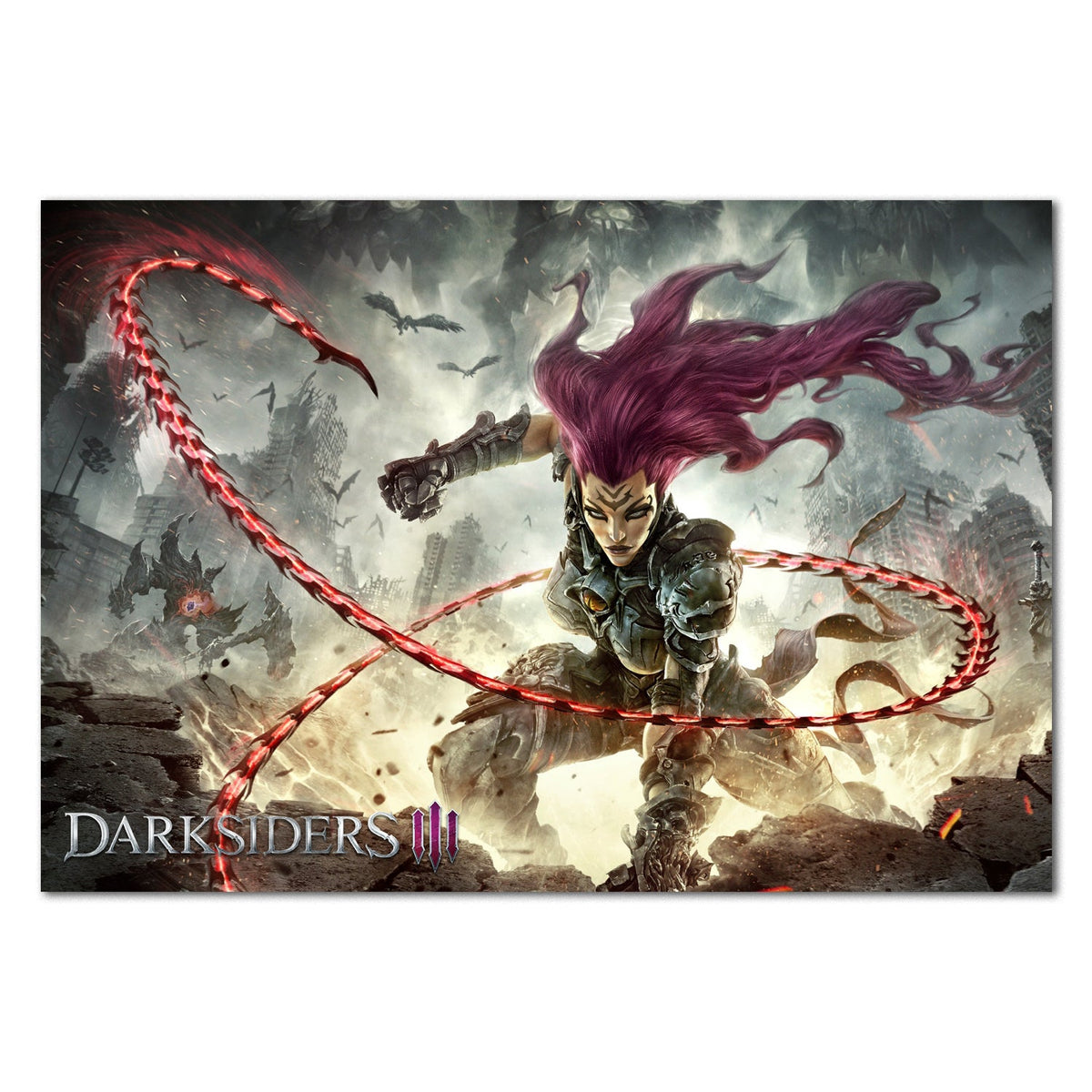 Darksiders III Poster ‚Äî Art Print | Gaming Wall Art
