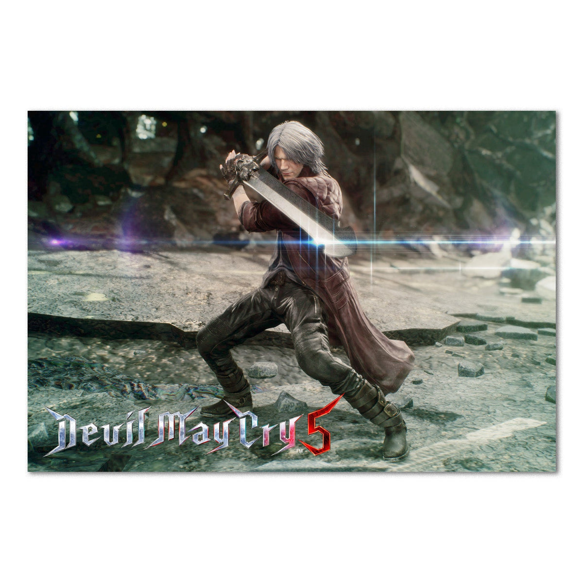 Devil May Cry 5 Poster ‚Äî Dante Exclusive Art Print | Capcom DMC Wall Art