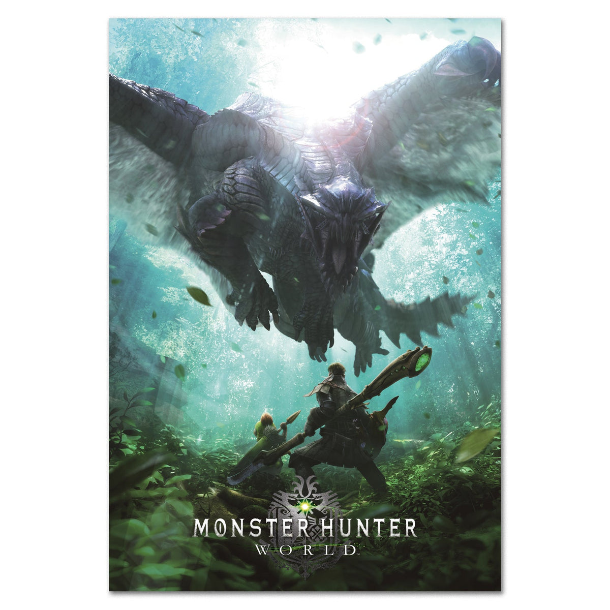 Monster Hunter: World Poster ‚Äî Art Print | Capcom Gaming Wall Art