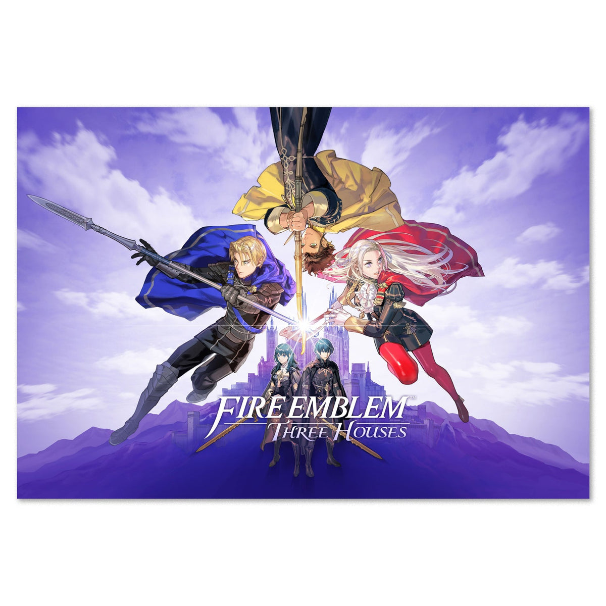 Fire Emblem: Three Houses Poster ‚Äî Art Print | Nintendo Strategy RPG Wall Art