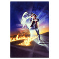 Back to the future Movie Poster | Art Print