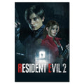 Resident Evil 2 Remake Poster ‚Äî Art Print | Capcom Horror Game Wall Art