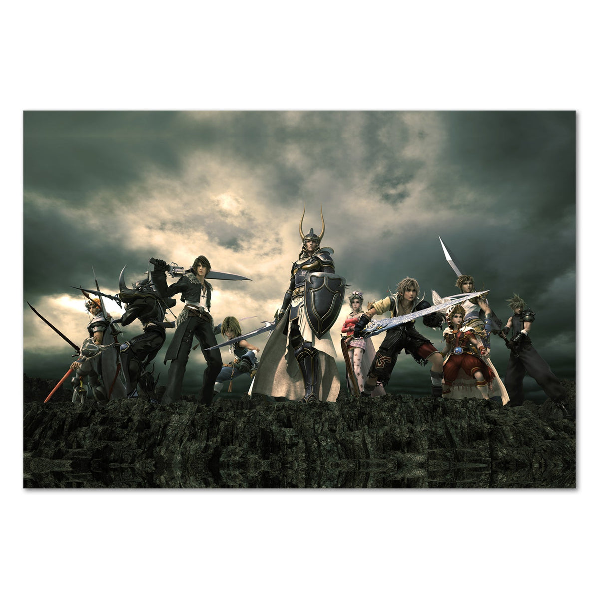 Final Fantasy Dissidia Poster ‚Äî Key Art Print | Square Enix Wall Art