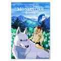 Princess Mononoke Poster ‚Äî Promotion Art Print | Studio Ghibli Wall Art