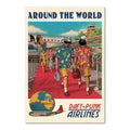 Daft Punk Around the World Poster ‚Äî Music Art Print | Electronic Music Wall Art