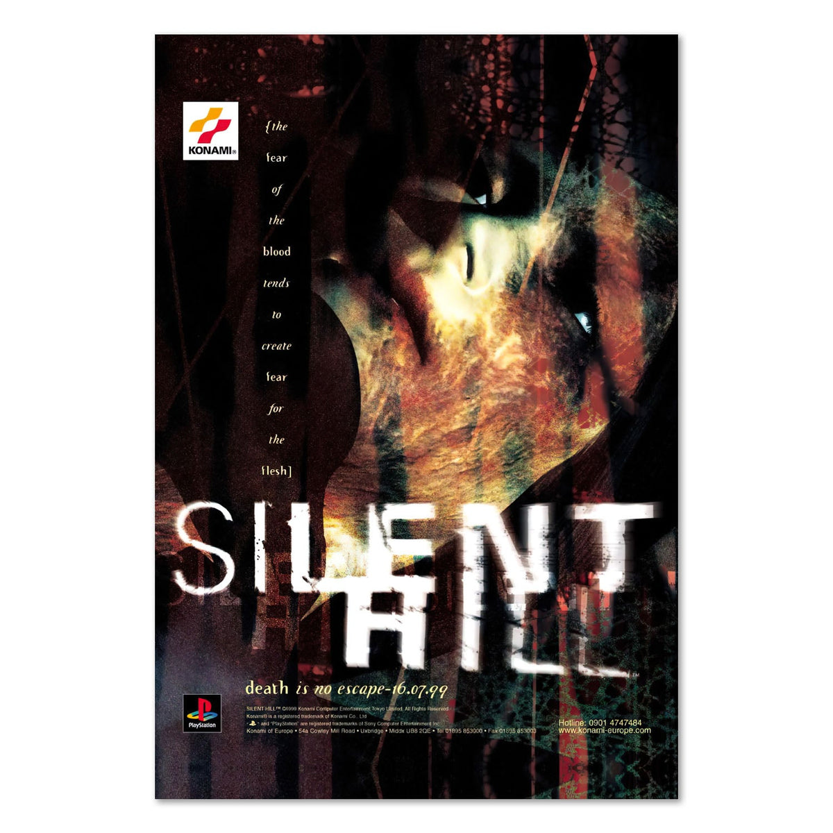 Silent Hill Poster ‚Äî Key Art Print | Horror Gaming Wall Art