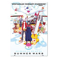 Summer Wars Anime Poster ‚Äî Key Art Print | Anime Movie Wall Art