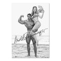 Arnold Schwarzenegger Motivational Poster ‚Äî Iconic Print 02 | Gym Inspirational Wall Art