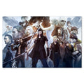 Final Fantasy XV (15) Poster ‚Äî Character Collage Art Print | FFXV Square Enix Wall Art