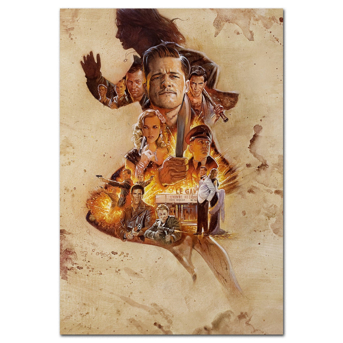 Inglourious Basterds Movie Poster