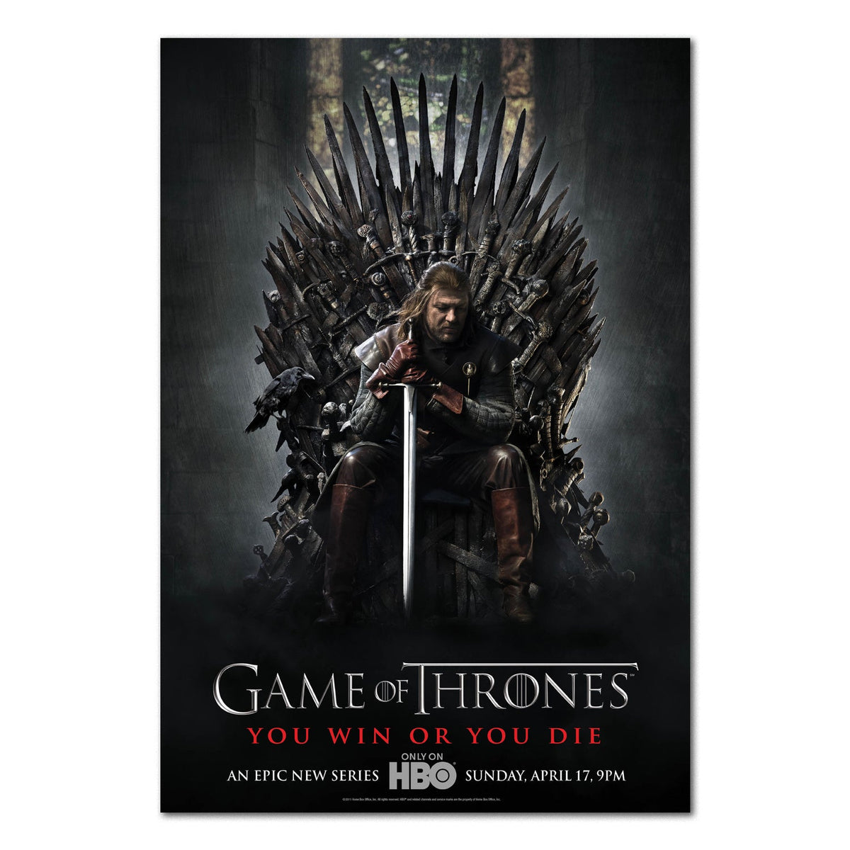 Game of Thrones Poster ‚Äî Season 1 Art Print | TV Series Wall Art