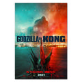 Godzilla VS Kong Movie Poster 2021 - Promotion Art - High Quality Prints