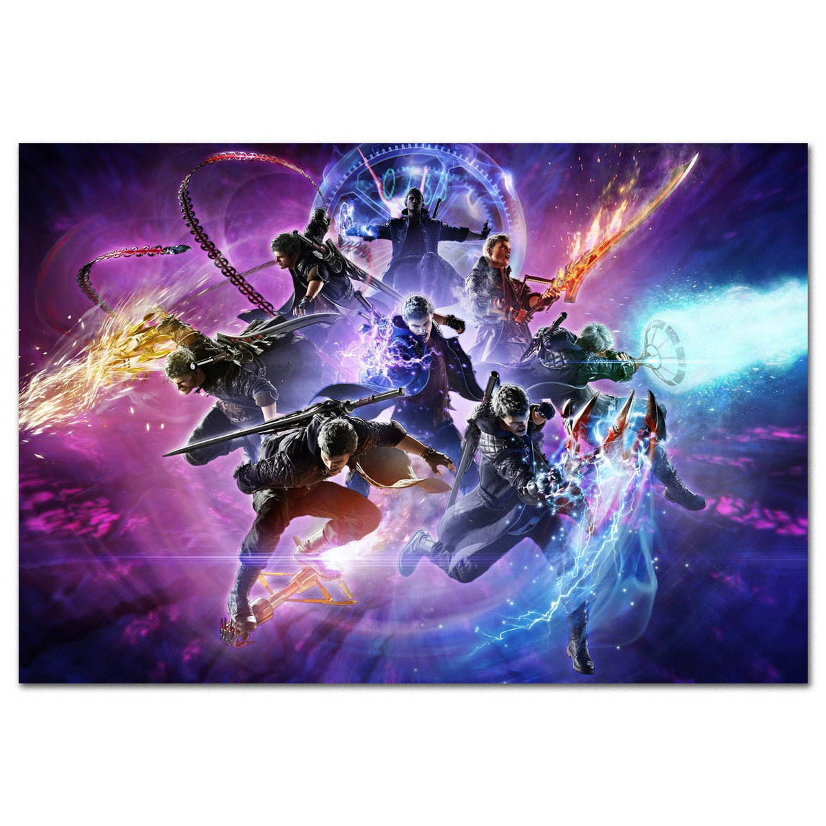 Devil May Cry 5 Poster ‚Äî Nero Key Art Print 01 | Capcom DMC Wall Art