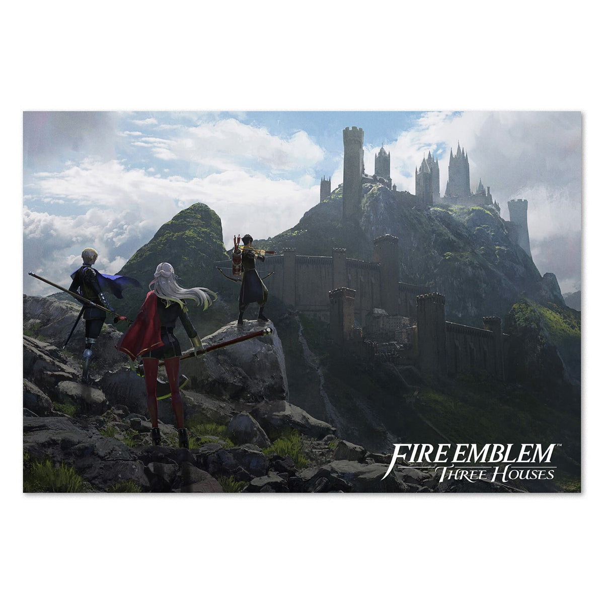Fire Emblem: Three Houses Poster ‚Äî Box Art Print | Nintendo Strategy RPG Wall Art