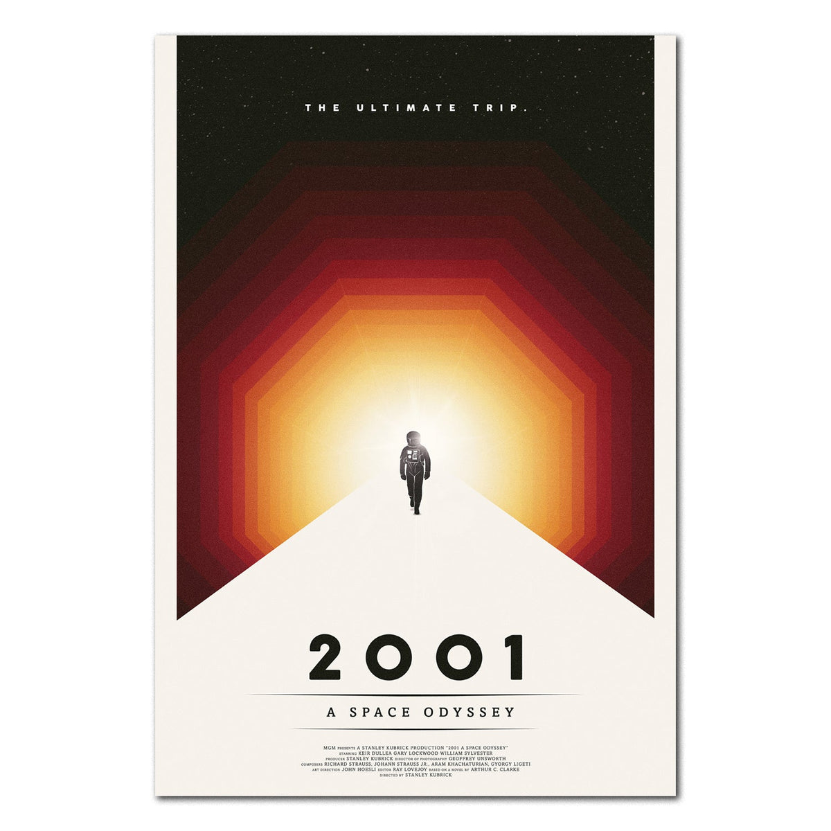 2001 A Space Odyssey Movie Poster