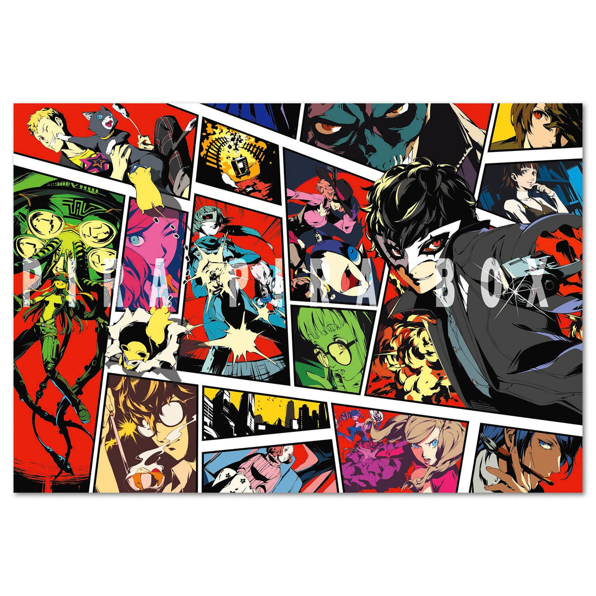 Persona 5 Poster ‚Äî Collage Art Print | Atlus JRPG Anime Wall Art