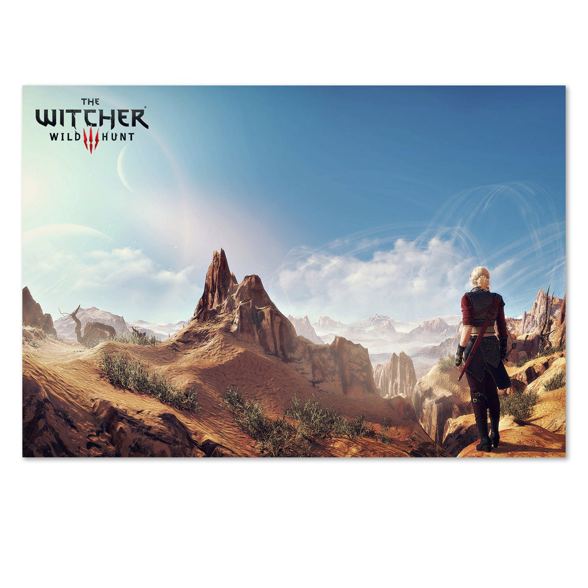 The Witcher 3 Poster ‚Äî Key Art 03 Print | RPG Gaming Wall Art