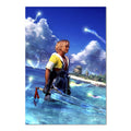Final Fantasy X Poster ‚Äî Tidus Key Art Print | FFX Square Enix Wall Art