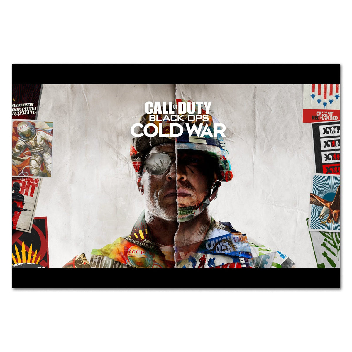 Call of Duty Cold War Poster ‚Äî Art Print | FPS Gaming Wall Art