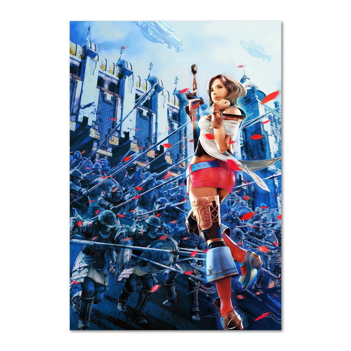 Final Fantasy XII Poster ‚Äî Ashe Key Art Print | FFXII Square Enix Wall Art