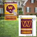 Washington Commanders Garden Flag 2 Sided Logo