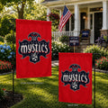 Washington Mystics Garden Flag 2 Sided