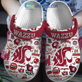 Washington State Cougars NCAA Wazzu Clogs Crocs