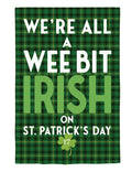 Wee Bit Irish Garden Flag 2 Sided