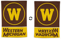 Western Michigan Flag Vertical House Banner