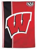 Wisconsin Badgers Striped Banner