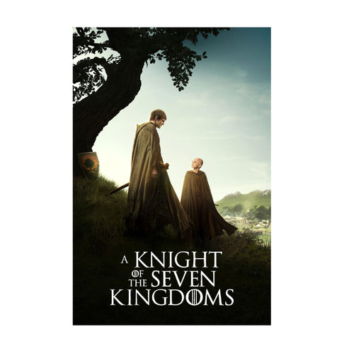 A Knight of the Seven Kingdoms Poster ‚Äî Key Art Print | Game of Thrones TV Wall Art