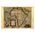 Africa 1570 Ortelius Map Poster ‚Äî Africae Tabula Nova Print | Vintage Map Wall Art