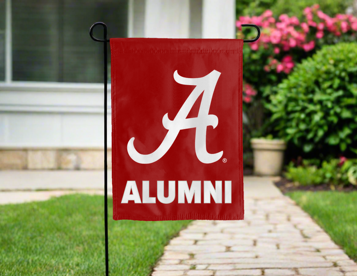 University of Alabama Alumni Double Sided Garden Flag