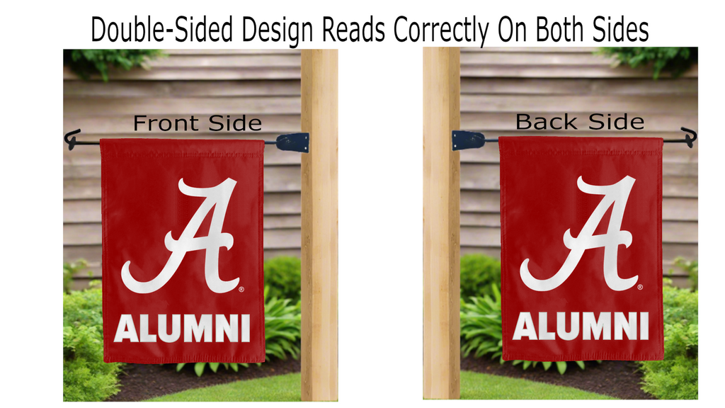 University of Alabama Alumni Double Sided Garden Flag