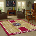 Alabama Crimson Tide Basketball Floor Rug Colors...