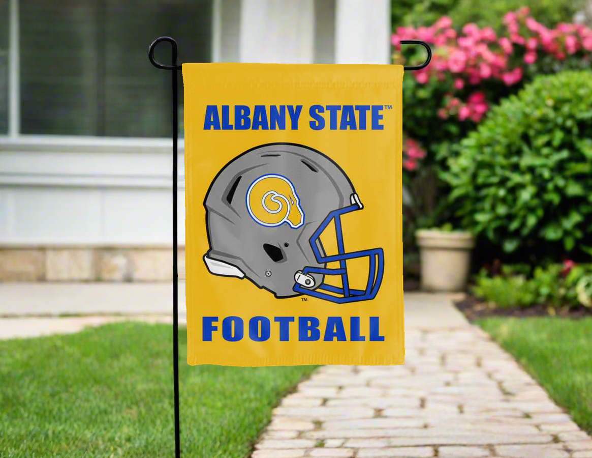 Albany State Football 13x18 Garden Flag