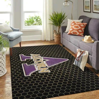 Nolan Hexagon Area Rug for Living Room Decor Gre...