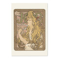 Alphonse Mucha JOB Poster ‚Äî 1890s Cigarette Paper Advertising Print | Art Nouveau Wall Art