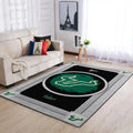 Modern Area Rug for Living Room Decor Carpet Sale Black and Green