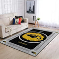 Golden Eagles Living Room Mat for Home Decor Bla...