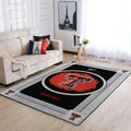 Texas Tech Raiders Area Rug for Home Decor Black...