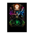 Arcane Poster ‚Äî Hextech Gold Frame Art Print | Animated TV Wall Art