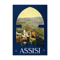 Assisi ‚Äî Vintage 1920s Travel Poster | Italy Wall Art