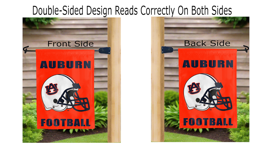 Auburn University Football Double Sided Garden Flag